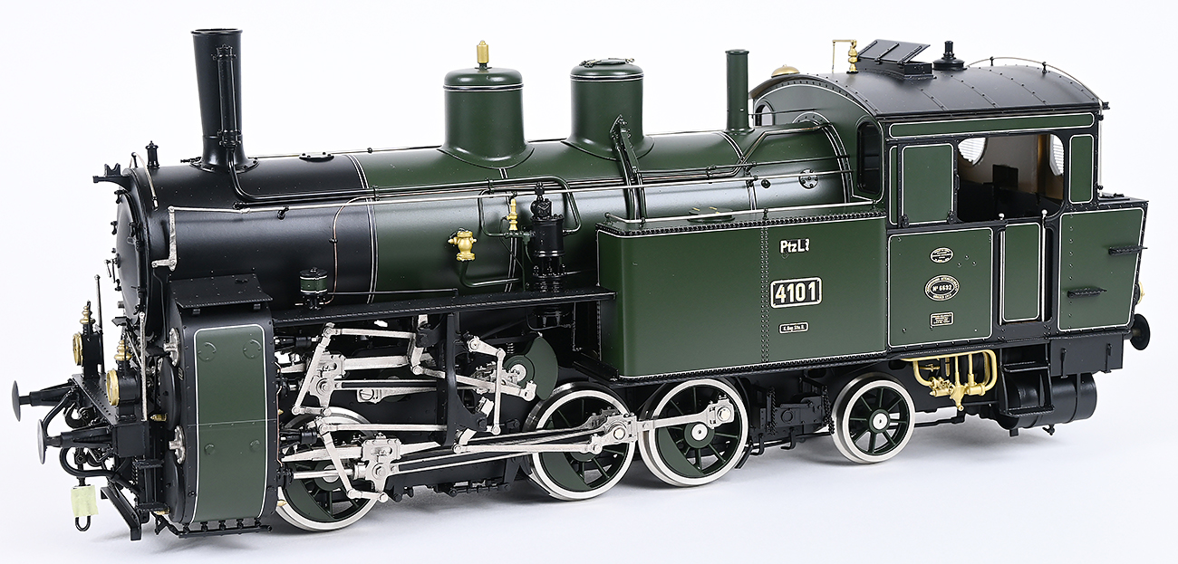 Kiss Fine Models 10001 - Bavarian Rack and Pinion Ptzl3/4 Steam